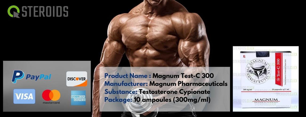 For sale Magnum Test-C 300 in steroids.click